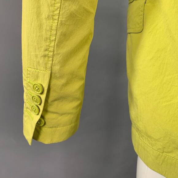 VIKTOR & ROLF Size 38 Yellow Cotton Blend Single Breasted Sport Coat - Picture 4 of 16